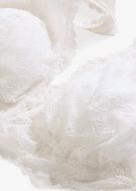 Bralette senza ferretto in pizzo raffinato (pacco da 2), bonprix