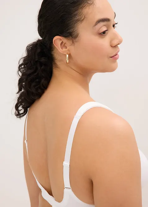 Reggiseno minimizer con ricami delicati, bonprix