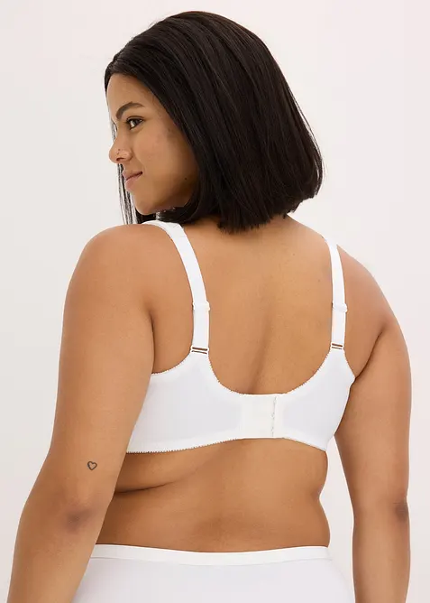 Reggiseno minimizer con ricami delicati, bonprix