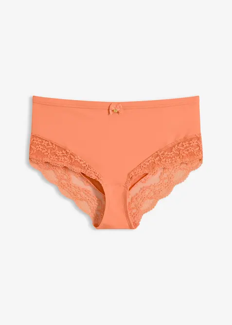 Culotte a vita alta con pizzo delicato, bonprix
