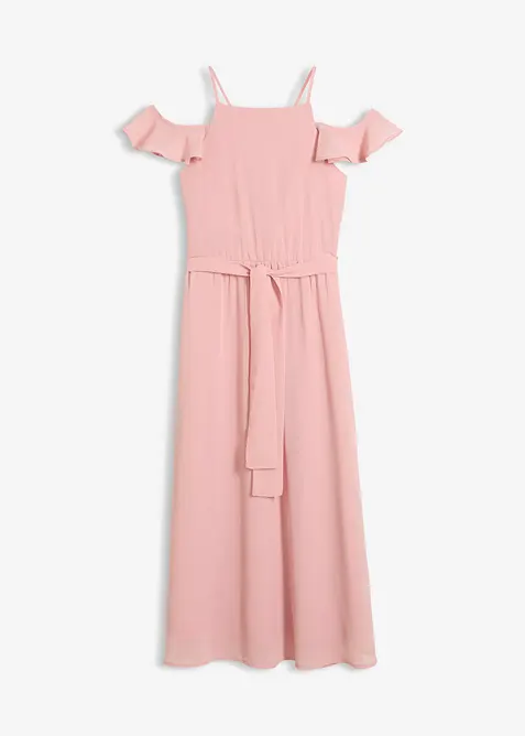 Abito svasato di chiffon, bonprix