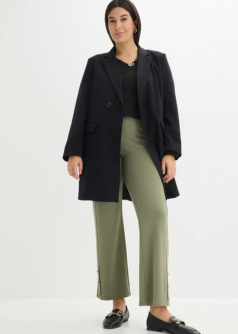 Pantaloni in jersey punto di Roma, bonprix