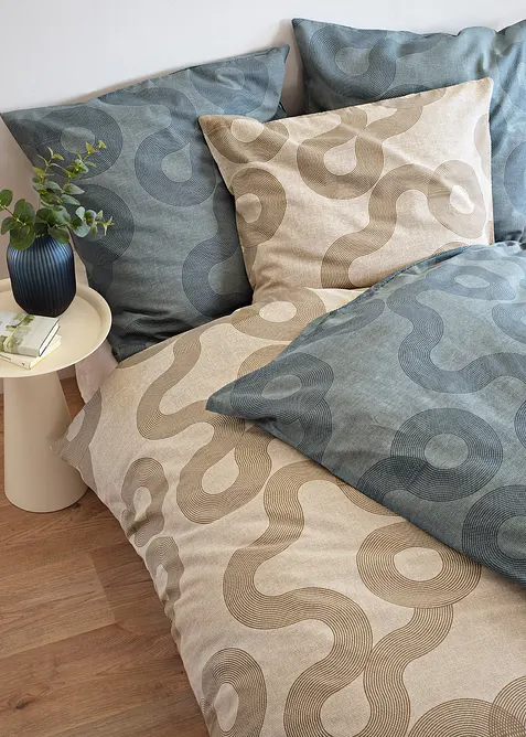Biancheria da letto in misto cotone, bonprix