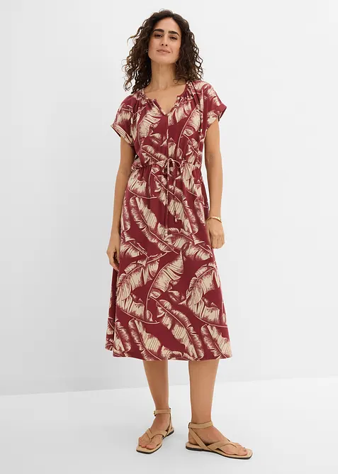 Abito in jersey di misto viscosa fluente, bonprix