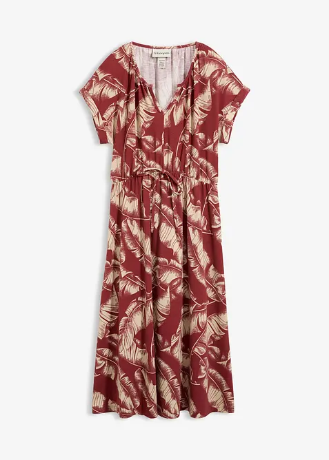 Abito in jersey di misto viscosa fluente, bonprix