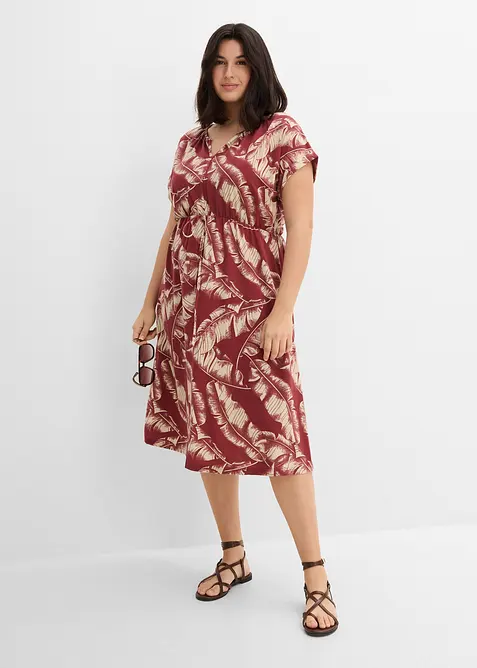 Abito in jersey di misto viscosa fluente, bonprix