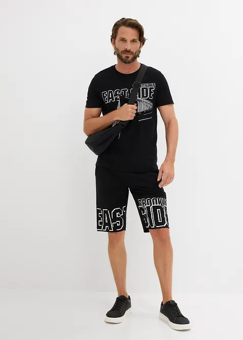 T-shirt in puro cotone biologico, slim fit, bonprix