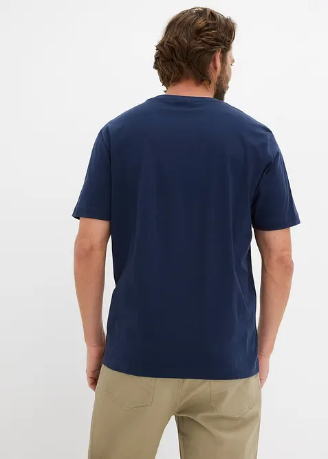 T-shirt in puro cotone biologico (pacco da 2), bonprix