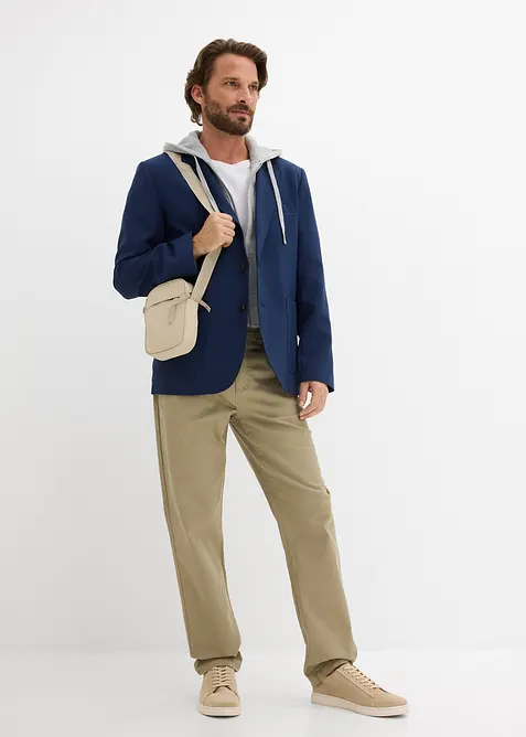 Giacca elegante 2 in 1 con inserto con cappuccio staccabile, bonprix