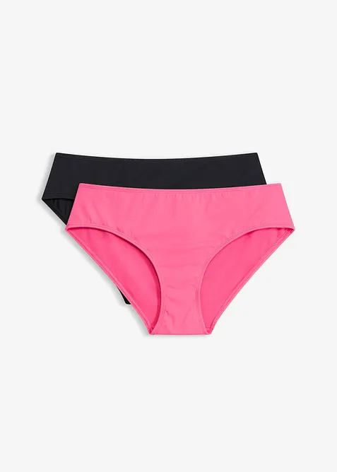 Slip per bikini (pacco da 2), bonprix
