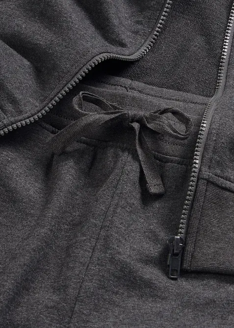 Tuta da casa in felpa con pantaloncini corti, bonprix