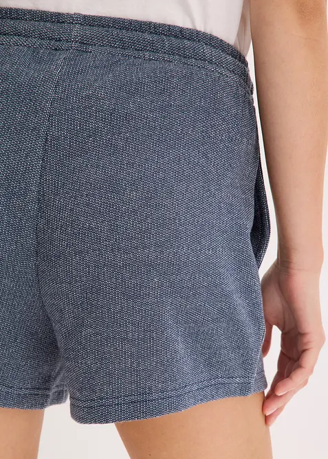 Sorts in felpa effetto denim, bonprix