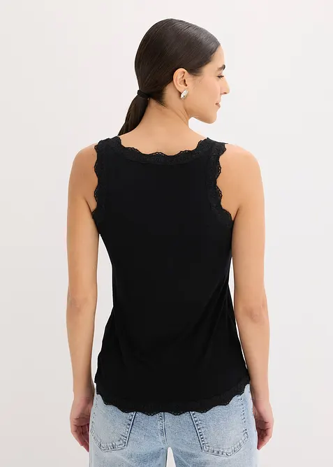 Top in misto viscosa morbido (pacco da 2), bonprix