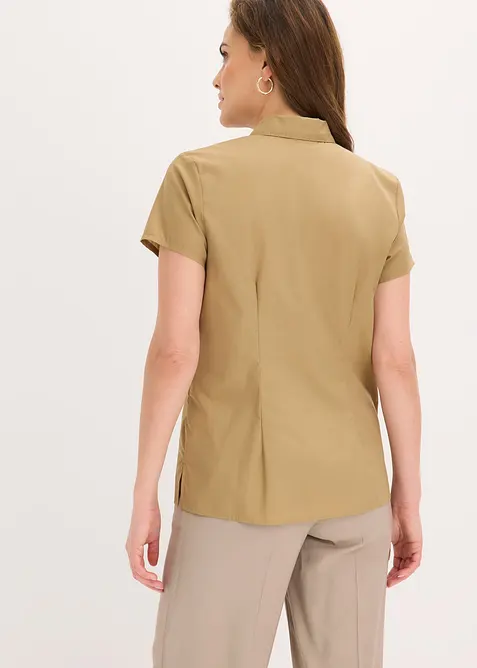 Camicetta a maniche corte in popeline, bonprix