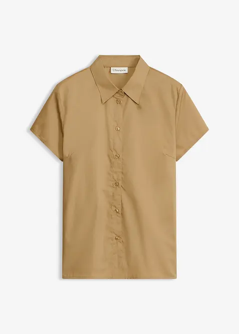 Camicetta a maniche corte in popeline, bonprix