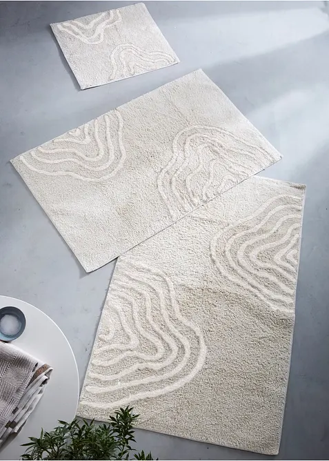 Tappeto da bagno con motivo grafico, bonprix