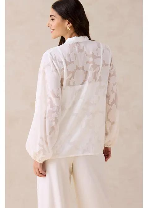 Blusa ricamata, bonprix