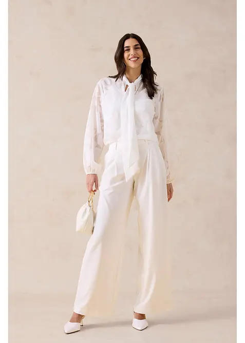 Blusa ricamata, bonprix