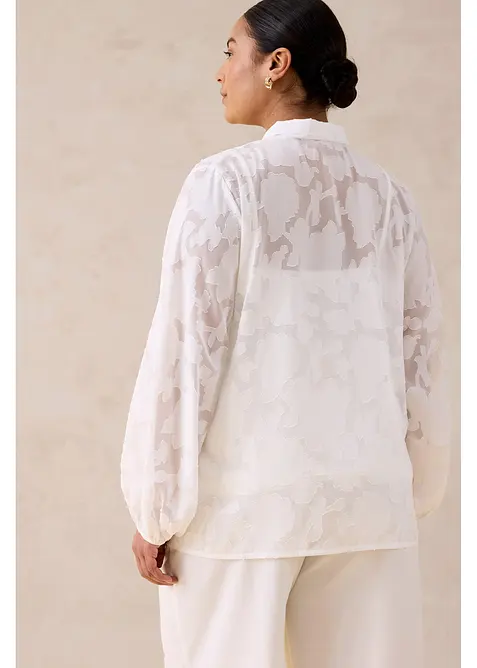 Blusa ricamata, bonprix