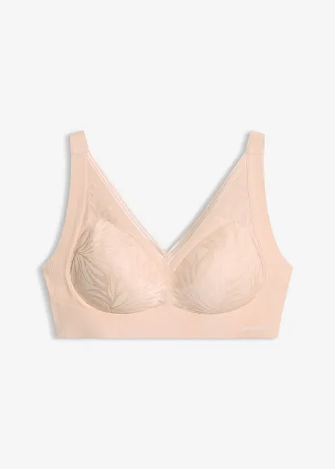Reggiseno senza ferretto imbottito laser cut Feel Comfort, bonprix