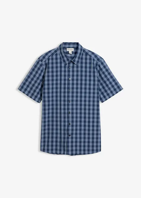 Camicia a maniche corte in puro cotone, bonprix