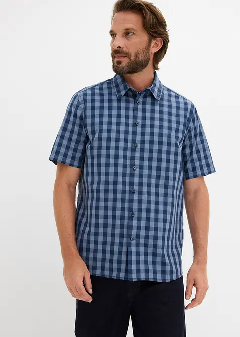 Camicia a maniche corte in puro cotone, bonprix