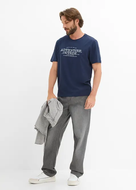 T-shirt in puro cotone, bonprix