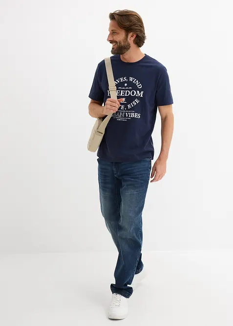 T-shirt in puro cotone, bonprix