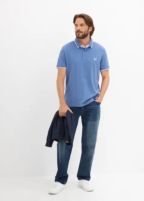 Polo in puro cotone biologico (pacco da 2), bonprix