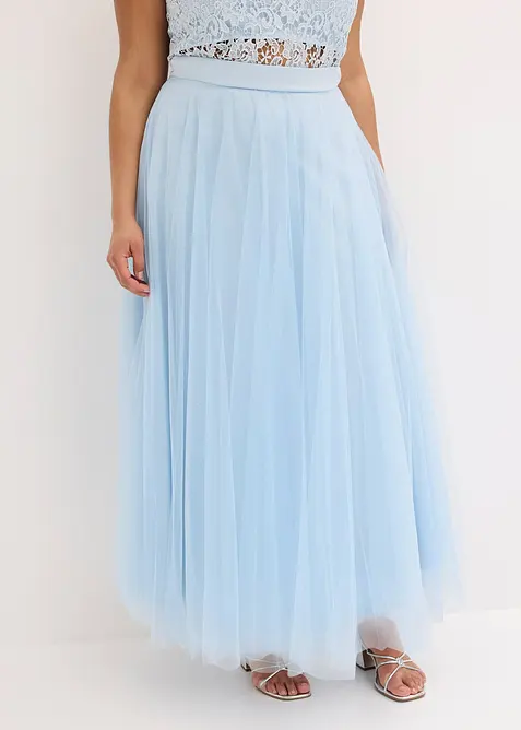 Gonna lunga in tulle delicato, bonprix