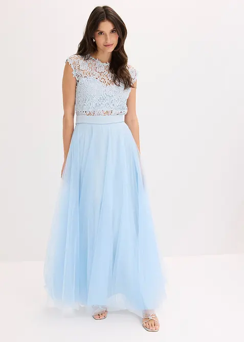 Gonna lunga in tulle delicato, bonprix