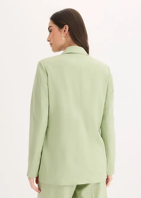 Blazer in misto lino, bonprix