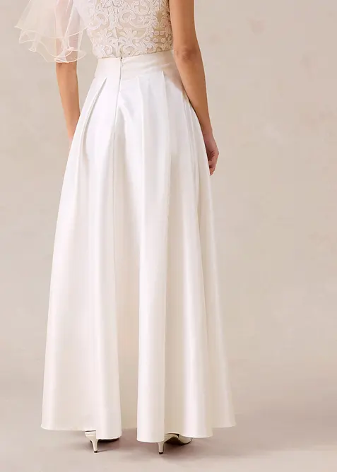 Gonna lunga in satin lucido, bonprix