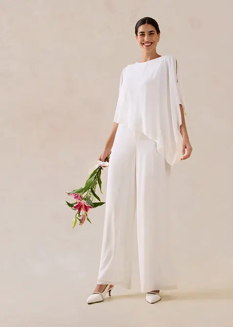 Tuta in fine chiffon, bonprix