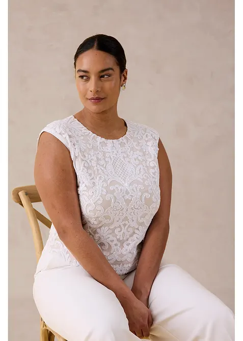 Top in pizzo, bonprix