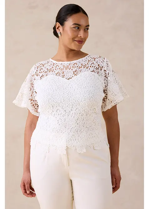 Maglia in pizzo, bonprix