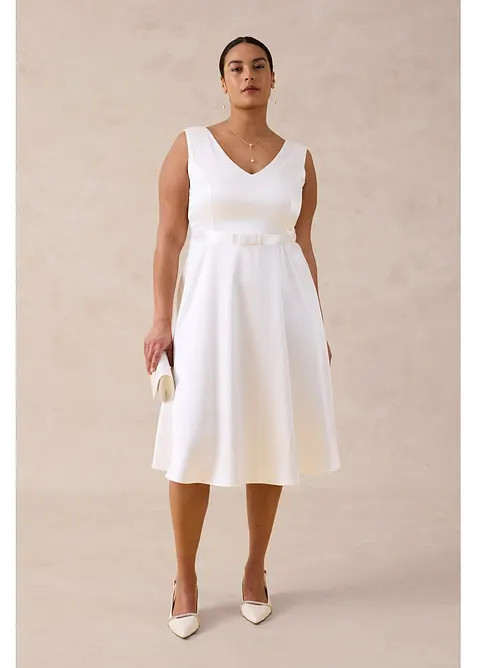 Abito in satin lucido, bonprix