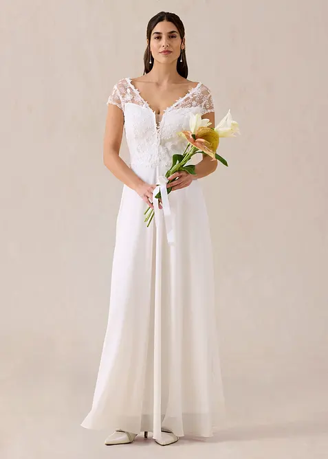 Abito da sposa con pizzo, bonprix