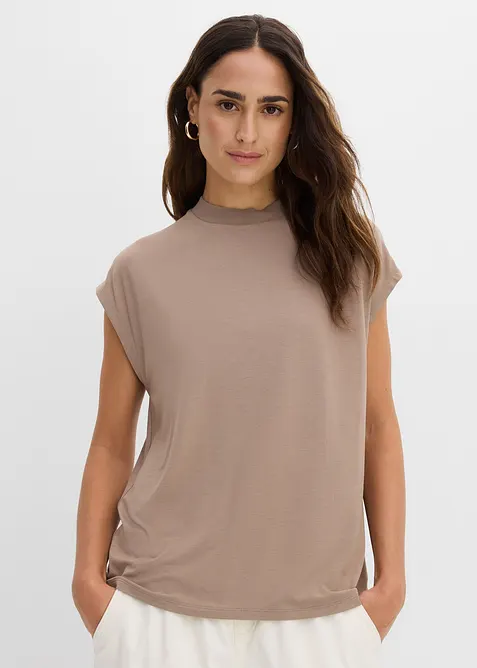 T-shirt con viscosa morbida, bonprix