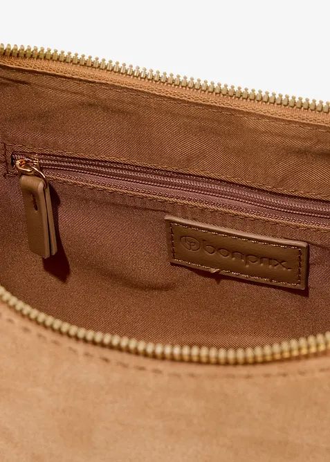 Borsa a tracolla con manici ad anello di metallo, bonprix