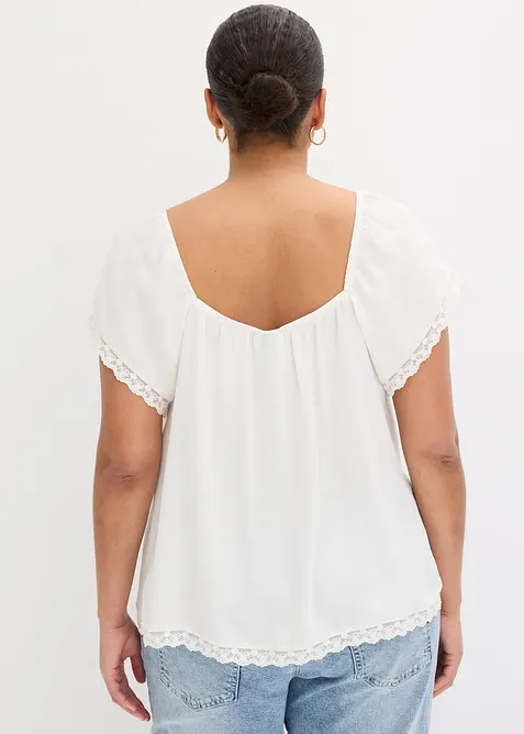Maglia in cr&ecirc;pe leggero, bonprix