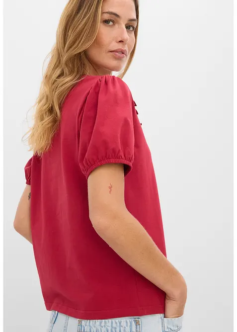 Maglia in cotone elasticizzato, bonprix