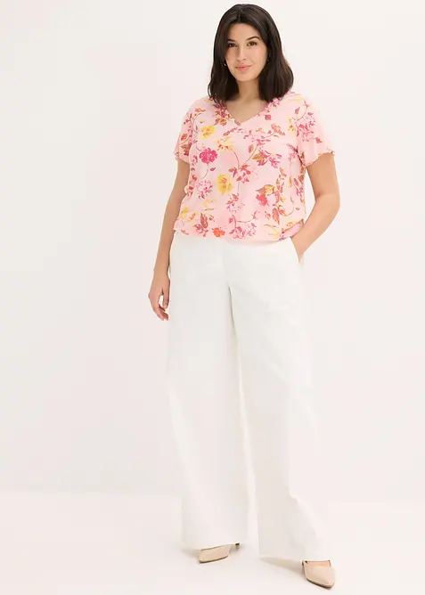 Maglia in fantasia floreale, bonprix