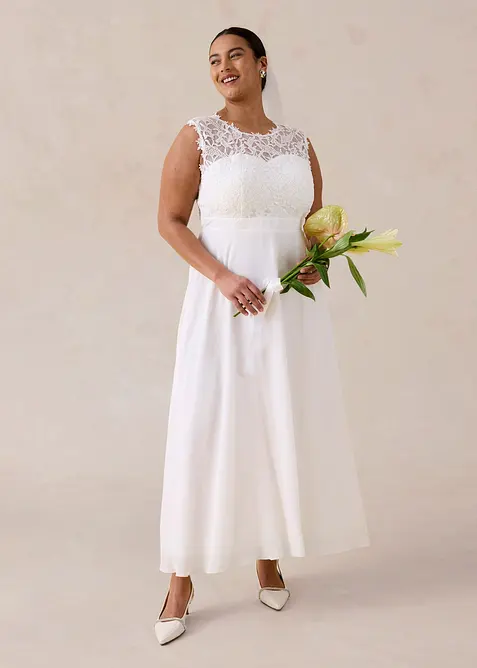 Abito da sposa con pizzo, bonprix
