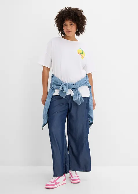 Maxi maglia in puro cotone biologico, bonprix