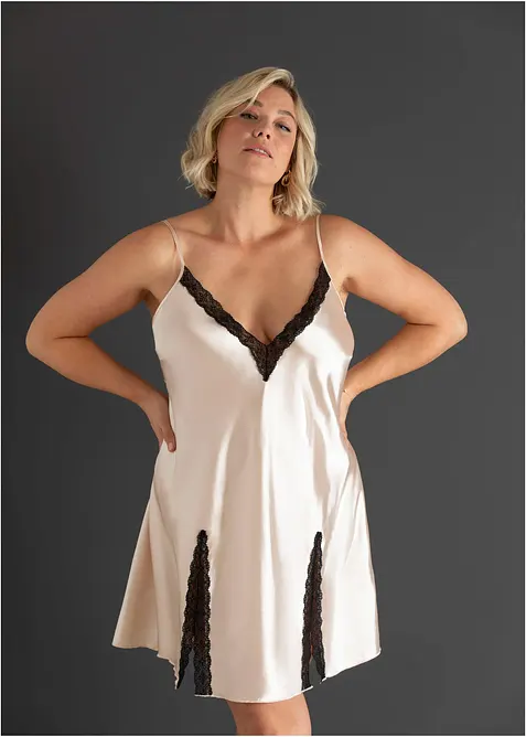 Sottoveste in satin, bonprix