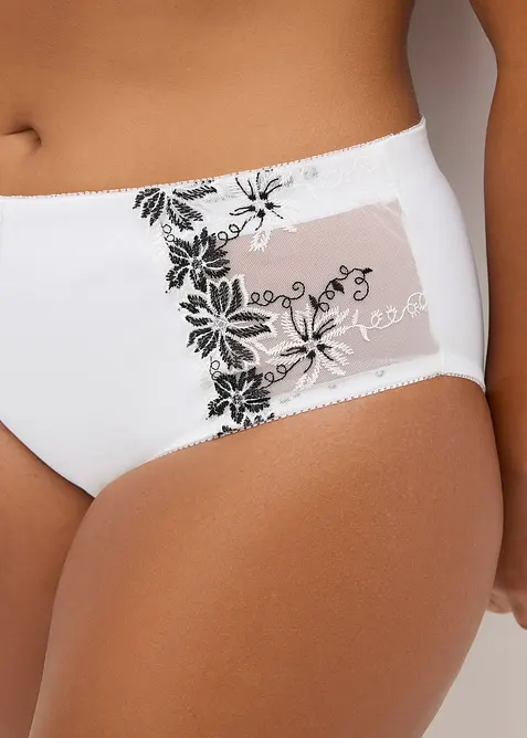 Slip modellante con ricamo delicato (pacco da 2), bonprix