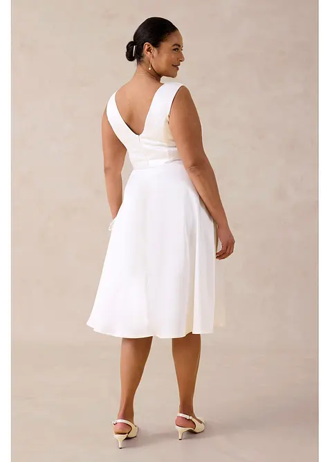 Abito in satin lucido, bonprix