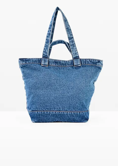 Borsa shopper in denim, bonprix