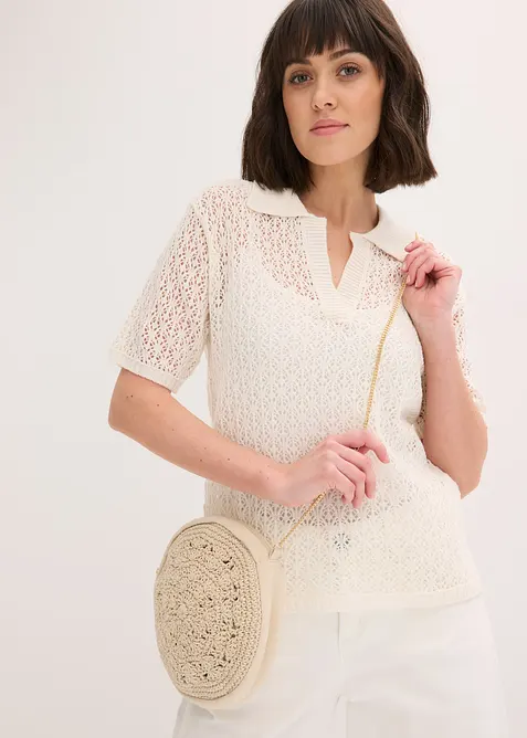 Borsa a tracolla tonda piccola, bonprix